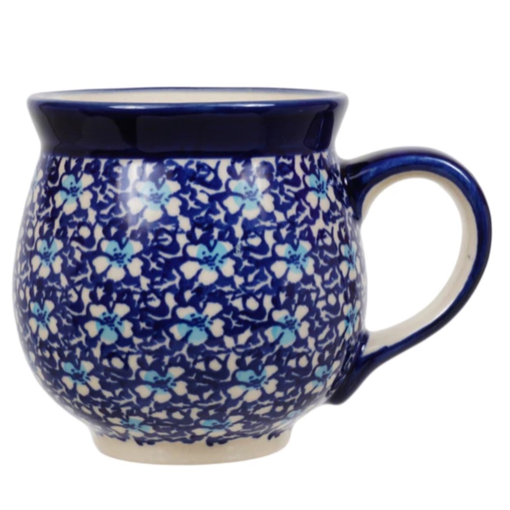 Boleslawiec Polish Pottery Large Belly Mug
